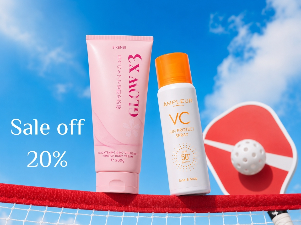 Giảm 20% Combo chăm da mùa hè