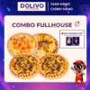 Combo Fullhouse: 3 Pizza Limited + 1 pizza Core