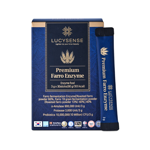 LucySense Premium Farro Enzyme 3g x 30 Stick